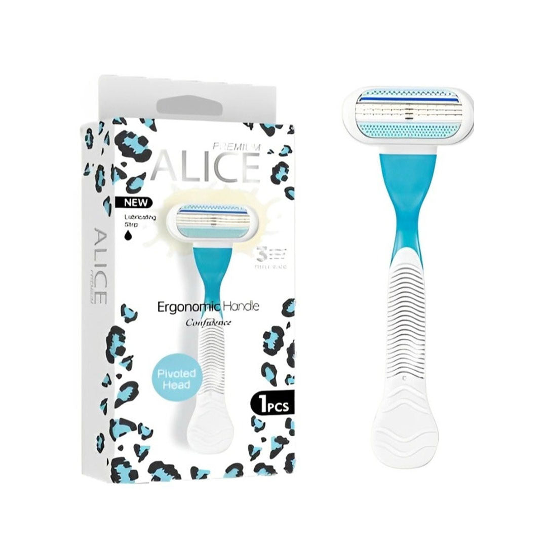 اليس بريميوم 3 شفرات ثلاثية مقبض مريح الثقة AS-22