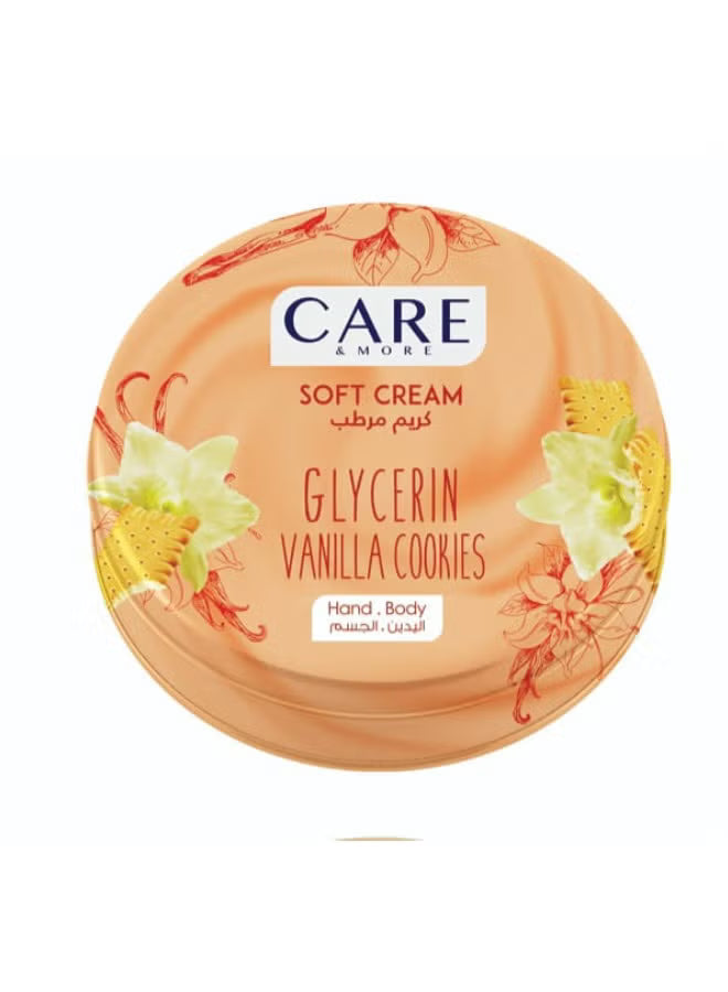Care & More Moisturizing Glycerin Cream for Face & Body - 75ml