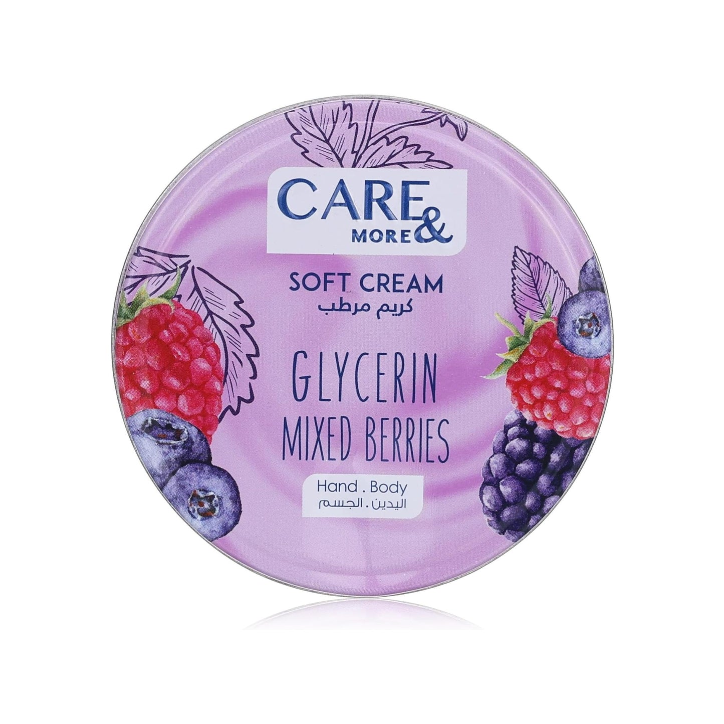Care & More Soft Glycerin Cream mixed berries Fresh 75ml