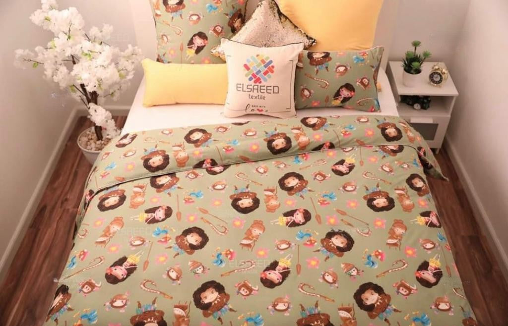 طقم لحاف اطفال بمقاس 240*220 يتكون من 3 قطع