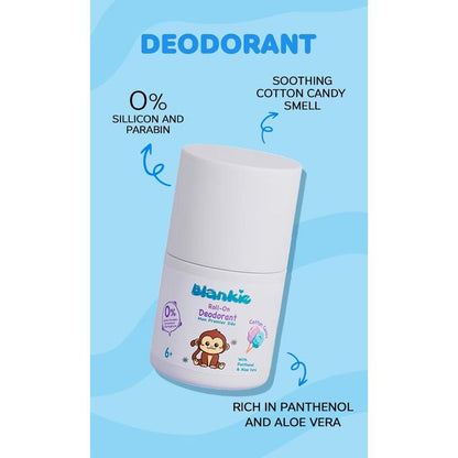 بلانكي مزيل عرق برائحة كوتون كاندي رول أون 40 مل