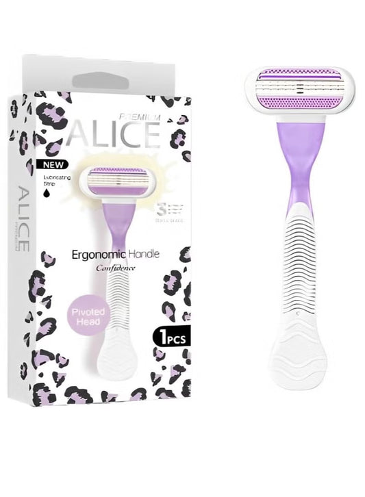 اليس بريميوم 3 شفرات ثلاثية مقبض مريح الثقة (AS-22)