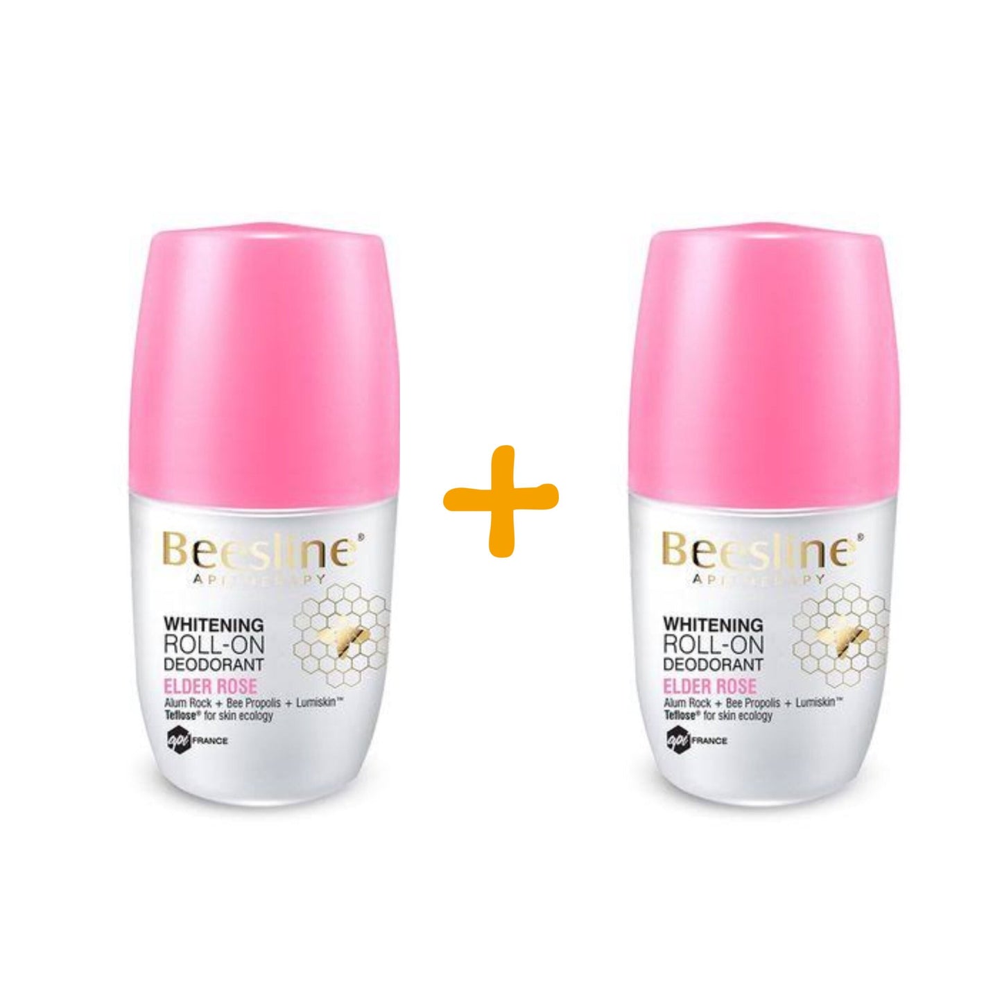 Beesline Whitening Deodorant Roll On Deodorant Elder Rose 50Ml 1+1