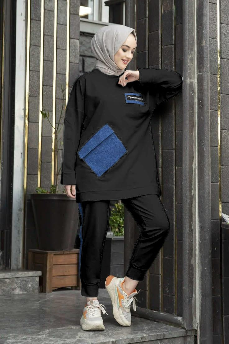 Casual Stitch Tracksuit
