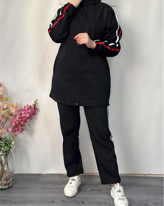 Side stripe tracksuit