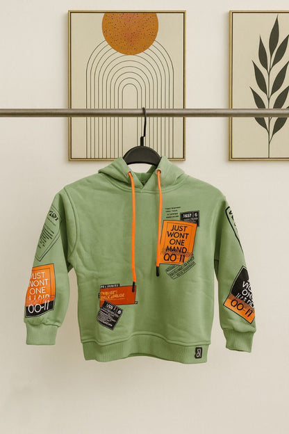 Happy Patch Sweatshirt