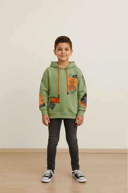 Happy Patch Sweatshirt