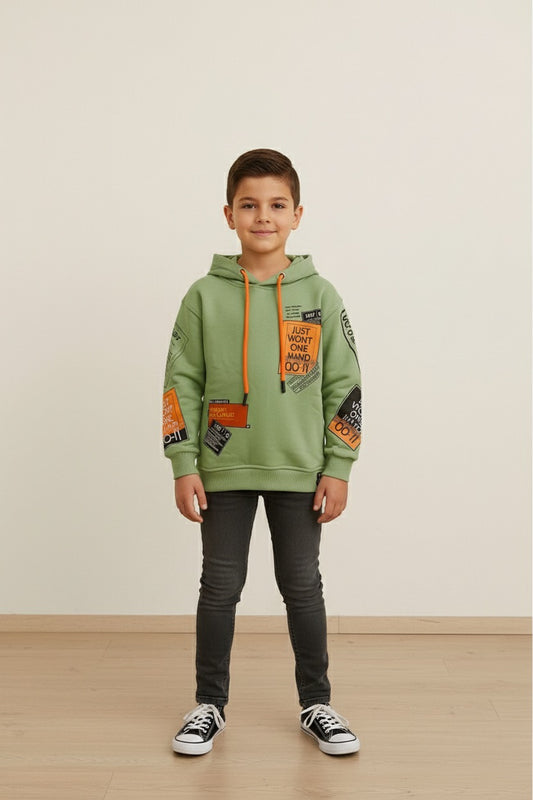 Happy Patch Sweatshirt