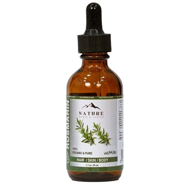 Nature Rosemary Oil for Hair and Scalp To Increase Hair Density and Fill Gaps - 50ml