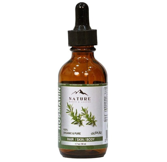 Nature Rosemary Oil for Hair and Scalp To Increase Hair Density and Fill Gaps - 50ml