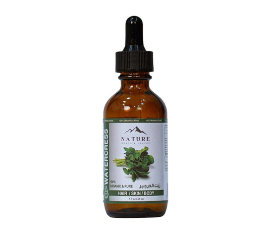 Nature Watercress Oil for Hair Growth, Strengthening, and Density - 50ml