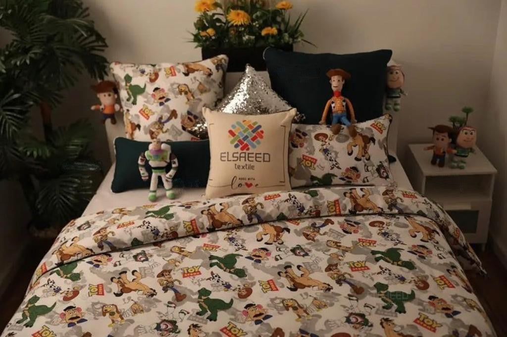 لحاف لغرفة الاطفال قطن قطعة واحدة بمقاس (220*240)