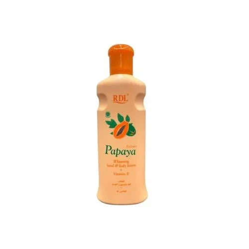 Papaya Whitening Hand and Body Lotion + Vitamin E (Orange) - 200ml
