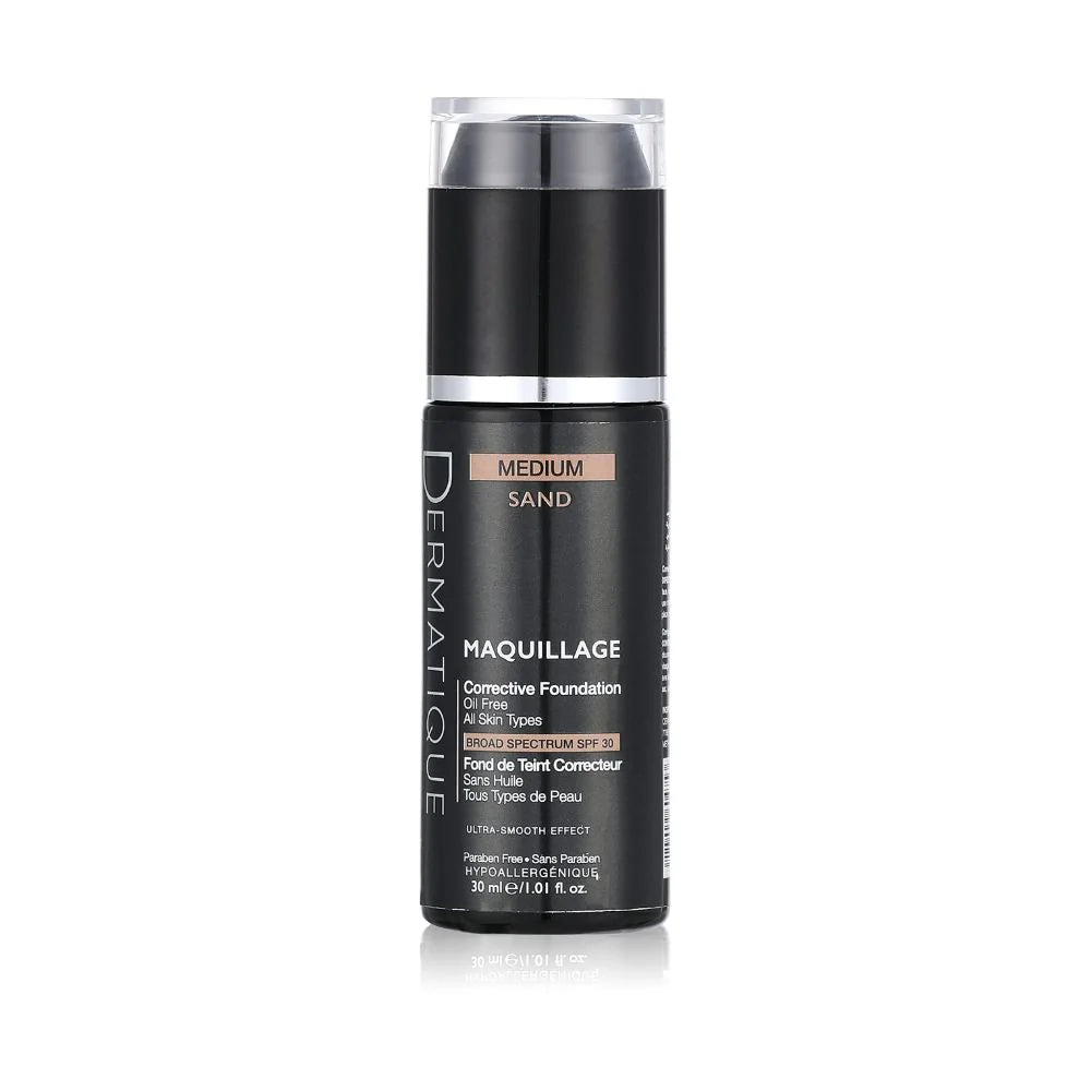 ديرماتيك كريم أساس تصحيحي بعامل حماية من الشمس 30 - متوسط - 25 مل