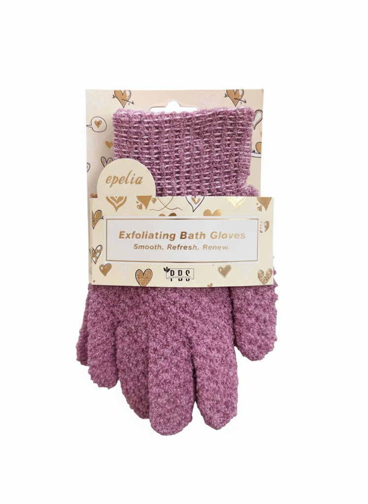 Epelia Face and Body Exfoliating Gloves for Body Smoothing and Dead Skin Removal