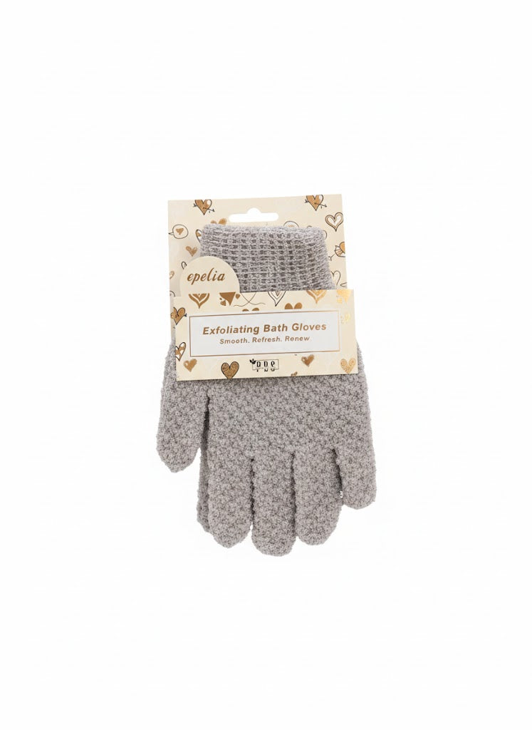 Epelia Face and Body Exfoliating Gloves for Body Smoothing and Dead Skin Removal